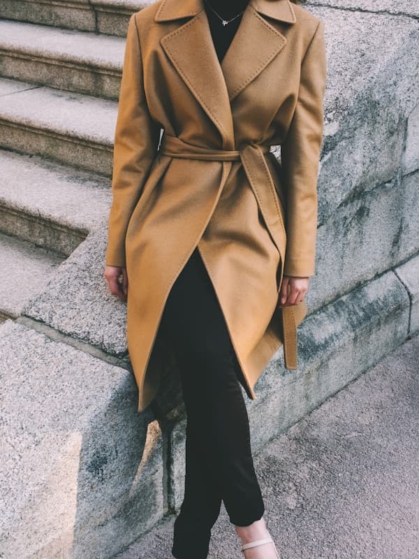 MANTEAU LONG CAMEL - 1